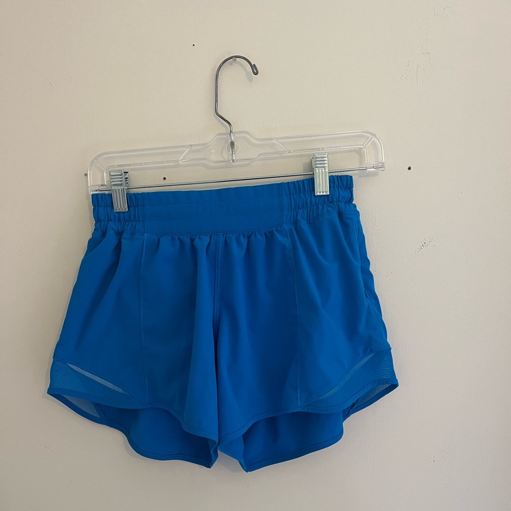 Women's Blue Athletic Shorts